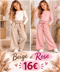 Pantalon palazzo beige