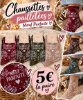 Chaussette pailletées meuf parfaite
