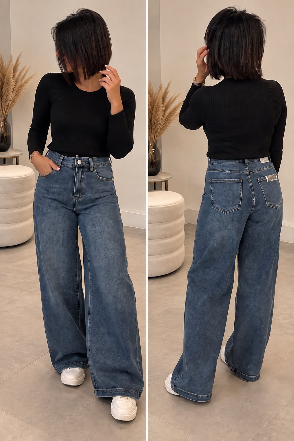Jeans évasé
