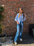 Chemise oversize à bouton