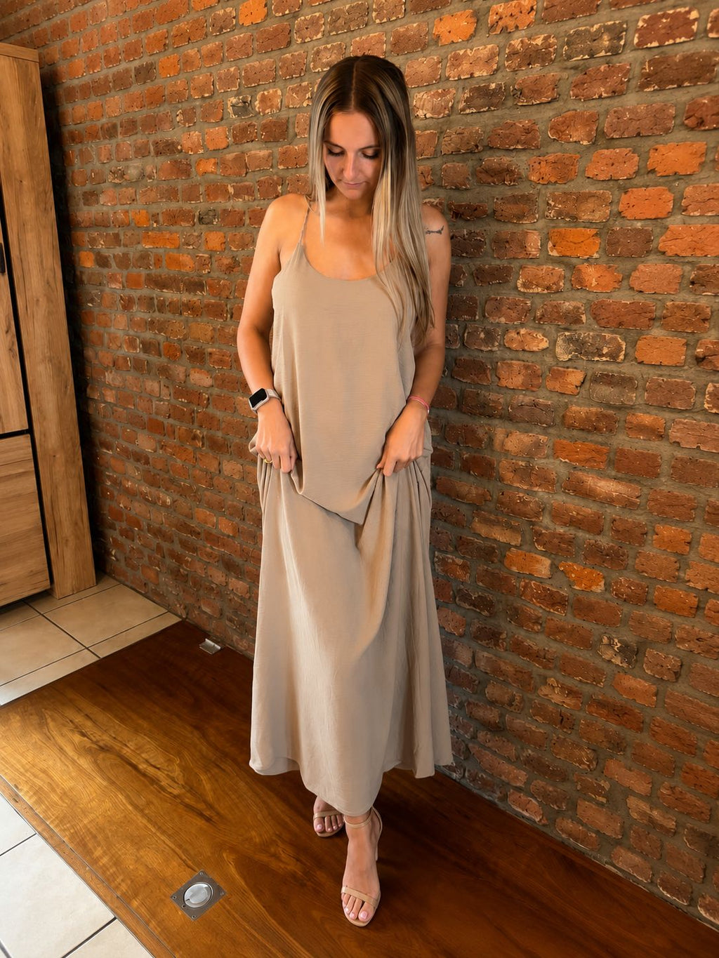 Robe bretelles