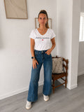 T-shirt maman broderie Super Maman