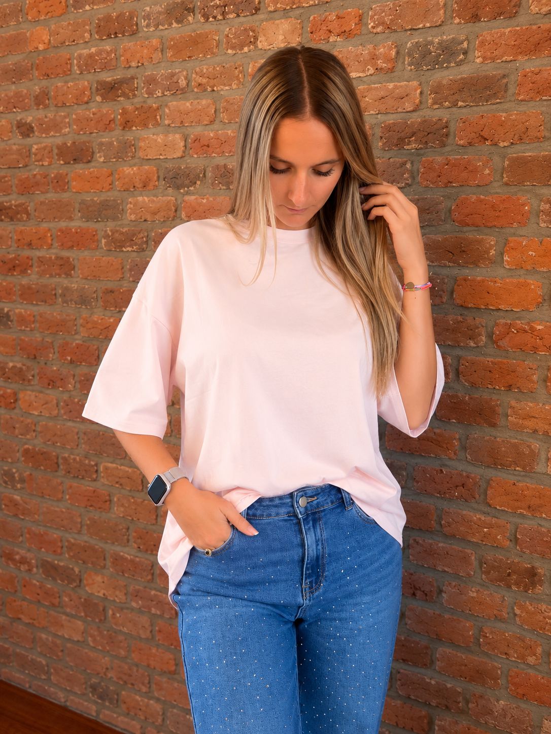 T-shirt Cœur rose