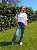 T-shirt oversize avec imprimé