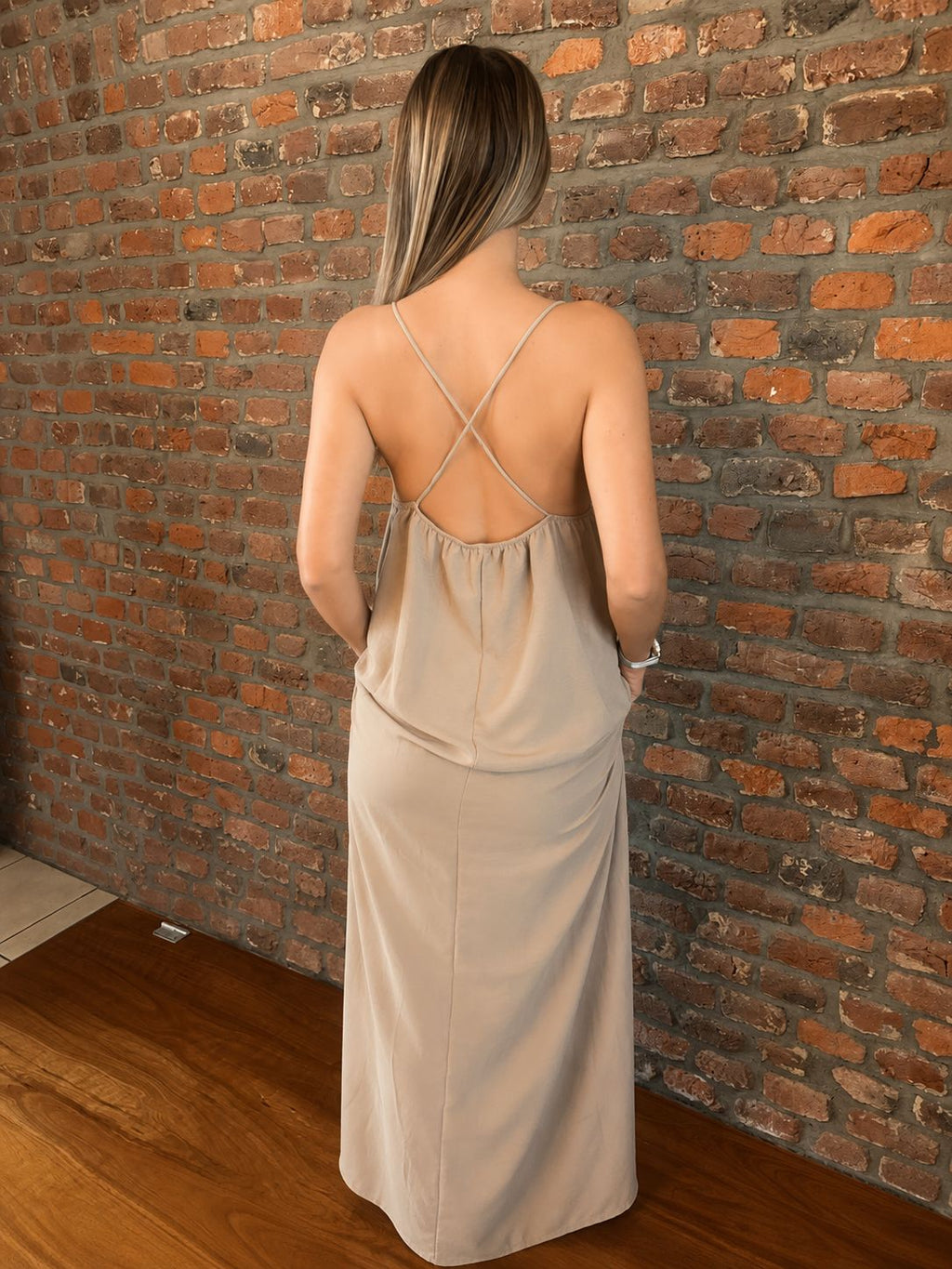 Robe bretelles