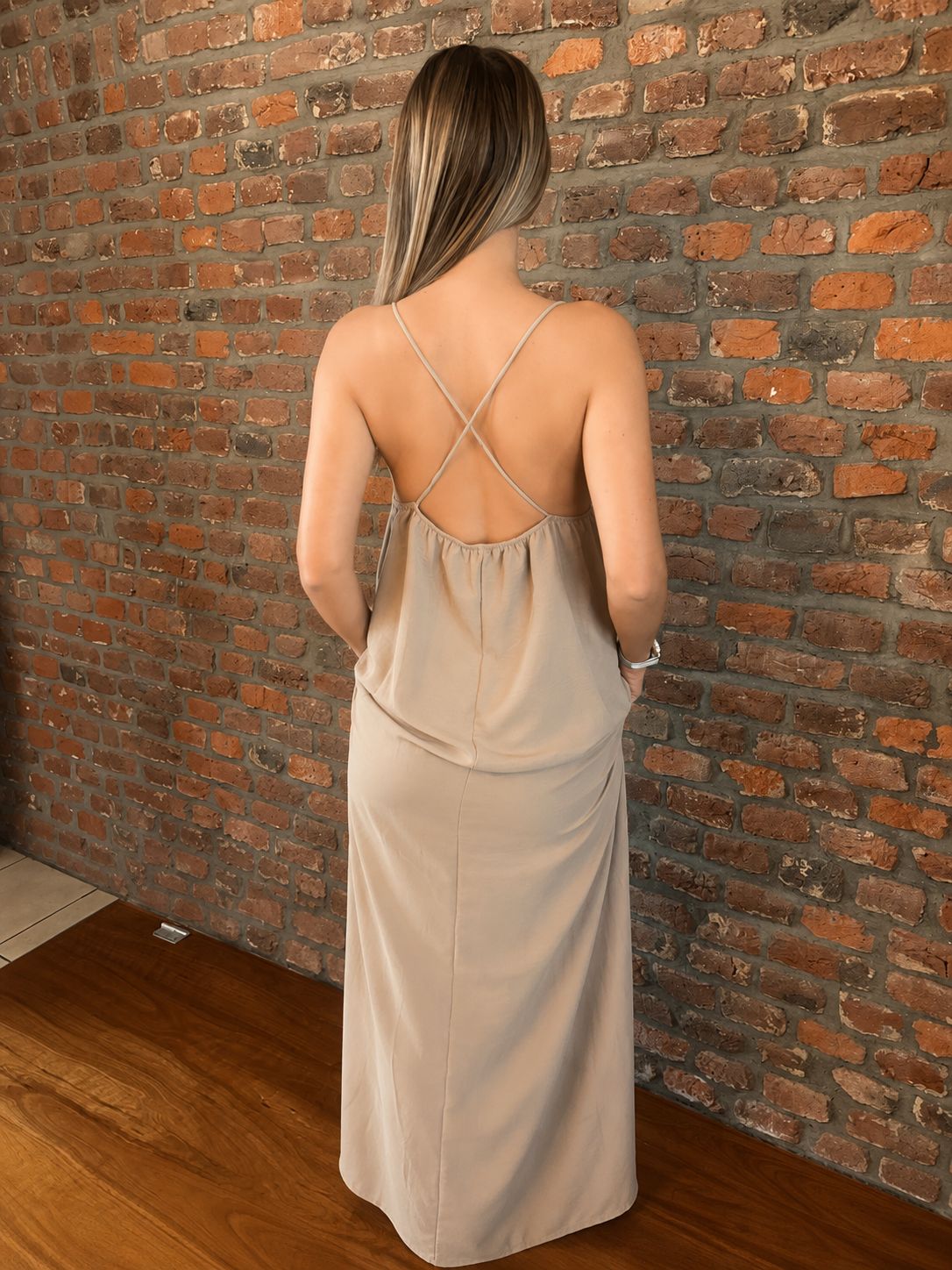 Robe bretelles
