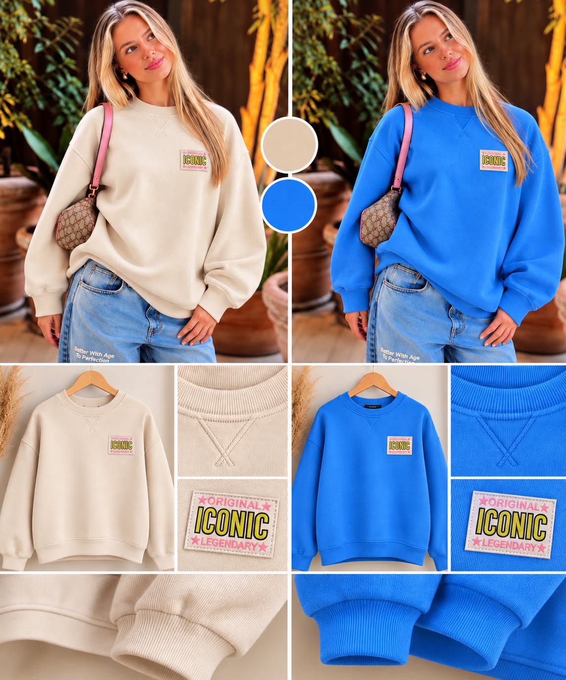 Sweat ICONIC adulte