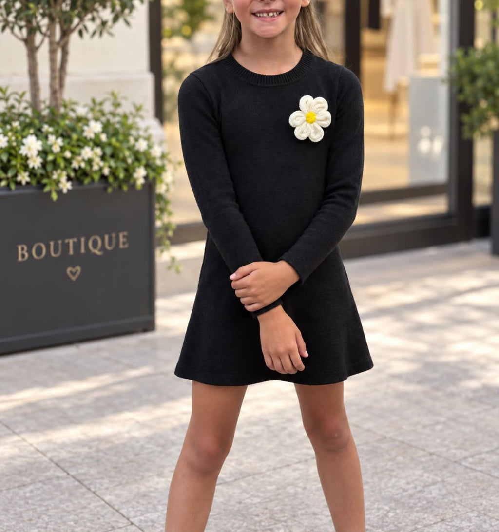 Robe avec fleur